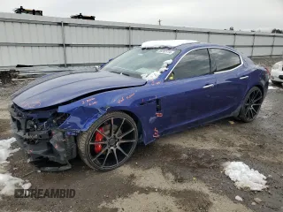 2016 Maserati Ghibli S Q4 with VIN ZAM57RTA9G1191475, listed as a Copart auction lot 39292114 with 84,071 mi miles. Bid and sale history available at carsss.com. Image 1.