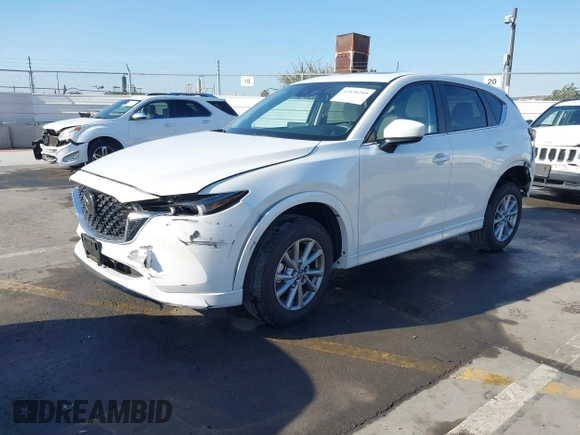 2024 Mazda CX-5 2.5 S Preferred Package with VIN JM3KFBCL8R0498140, listed as a IAAI auction lot 41858289 with 6,159 mi miles. Bid and sale history available at carsss.com. Image 17.