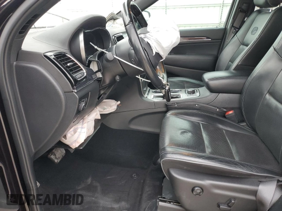 2020 Jeep Grand Cherokee Overland with VIN 1C4RJFCG9LC264711, listed as a Copart auction lot 51505885 with 52,670 mi miles and Salvage Title. Bid and sale history available at DreamBid. Image 7.