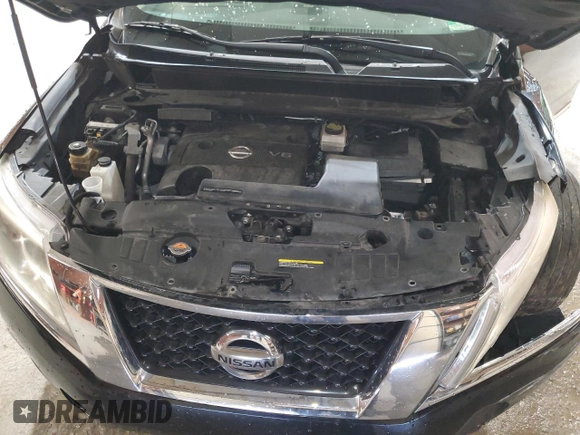 2014 Nissan Pathfinder Platinum z VIN 5N1AR2MMXEC709734, wystawiony jako Copart lot #58341565 z przebiegiem 172 455 mil mil oraz Szkoda całkowita • Salvage title. Historia ofert i sprzedaży dostępna na DreamBid. Obrazek 12.