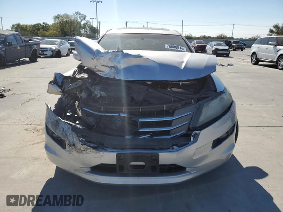 2010 Honda Accord Crosstour EX-L with VIN 5J6TF1H55AL004461, listed as a Copart auction lot 76080014 with 0 mi miles and Salvage Title. Bid and sale history available at carsss.com. Image 5.