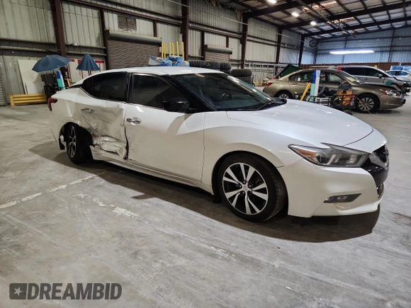 2017 Nissan Maxima SV with VIN 1N4AA6AP7HC432584, listed as a Copart auction lot 62671045 with 117,390 mi miles and Salvage title. Bid and sale history available at DreamBid. Image 4.