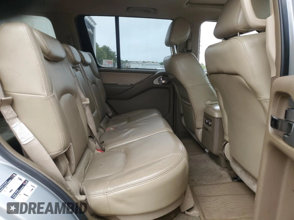 2005 Nissan Pathfinder LE with VIN 5N1AR18WX5C741945, listed as a Copart auction lot 71729874 with 130,975 mi miles and Salvage Title. Bid and sale history available at carsss.com. Image 11.