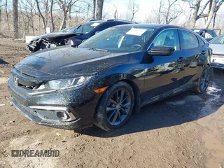 2019 Honda Civic Sedan EX with VIN JHMFC1F31KX007184, listed as a IAAI auction lot 41466241 with 81,159 mi miles. Bid and sale history available at carsss.com. Image 18.