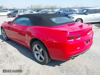 2012 Chevrolet Camaro 2LT with VIN 2G1FC3D30C9113246, listed as a IAAI auction lot 41544096 with 208,583 mi miles. Bid and sale history available at carsss.com. Image 3.