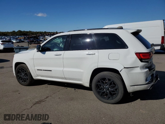 2021 Jeep Grand Cherokee Limited X with VIN 1C4RJFBG4MC668843, listed as a Copart auction lot 45324555 with 50,066 mi miles and Salvage title. Bid and sale history available at DreamBid. Image 2.