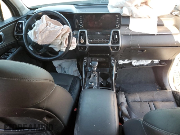 2021 Kia Sorento SX Prestige X-Line with VIN 5XYRKDLFXMG041065, listed as a Copart auction lot 47250275 with Not Provided miles and Salvage Title. Bid and sale history available at carsss.com. Image 8.