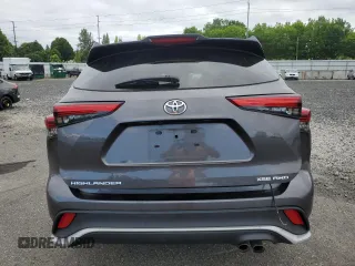 2021 Toyota Highlander XSE with VIN 5TDJZRBH0MS104704, listed as a Copart auction lot 59743145 with Not provided miles and Salvage title. Bid and sale history available at DreamBid. Image 6.