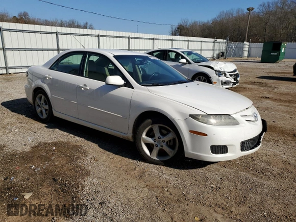 2007 Mazda 6 S Sport VE with VIN 1YVHP80D075M01992, listed as a Copart auction lot 85801814 with 94,790 mi miles and Salvage Title. Bid and sale history available at DreamBid. Image 4.