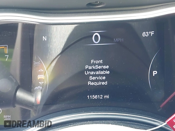 2016 Jeep Grand Cherokee Overland with VIN 1C4RJFCG6GC417485, listed as a IAAI auction lot 42210973 with 115,612 mi miles and . Bid and sale history available at DreamBid. Image 15.