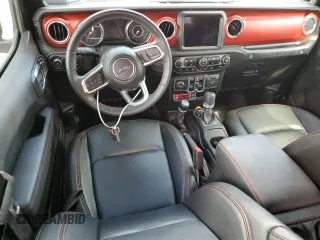 2023 Jeep Wrangler Rubicon with VIN 1C4HJXFG3PW682375, listed as a Copart auction lot 73969434 with Not provided miles and Salvage title. Bid and sale history available at DreamBid. Image 8.