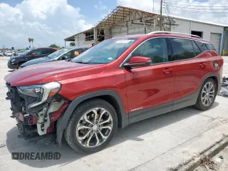 2020 GMC Terrain SLT with VIN 3GKALPEX5LL235290, listed as a Copart auction lot 60328725 with 46,508 mi miles and Salvage title. Bid and sale history available at DreamBid. Image 1.