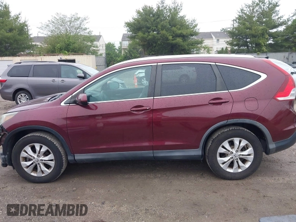 2013 Honda CR-V EX-L with VIN 5J6RM4H73DL067159, listed as a IAAI auction lot 42272185 with 98,802 mi miles and . Bid and sale history available at DreamBid. Image 14.