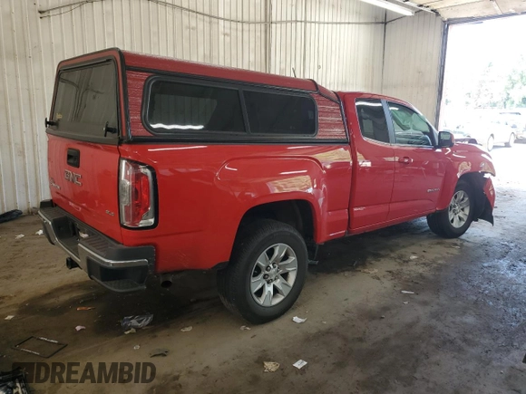 2016 GMC Canyon 2WD SLE with VIN 1GTH5CE33G1340174, listed as a Copart auction lot 62117235 with 110,909 mi miles and Salvage title. Bid and sale history available at DreamBid. Image 3.