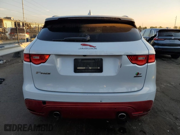 2019 Jaguar F-Pace S with VIN SADCM2FV2KA357519, listed as a Copart auction lot 70996854 with 92,234 mi miles and Salvage title. Bid and sale history available at DreamBid. Image 6.