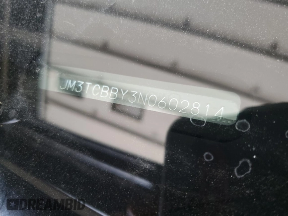 2022 Mazda CX-9 Sport with VIN JM3TCBBY3N0602814, listed as a Copart auction lot 66656674 with 35,841 mi miles and Non Repairable. Bid and sale history available at carsss.com. Image 14.