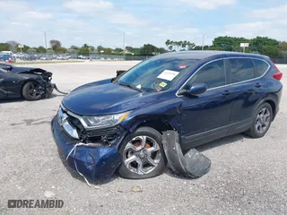 2018 Honda CR-V EX-L with VIN 5J6RW1H84JA012468, listed as a IAAI auction lot 41443998 with 57,685 mi miles. Bid and sale history available at carsss.com. Image 18.
