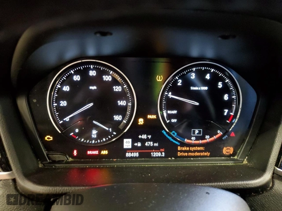 2019 BMW X2 sDrive28i with VIN WBXYJ3C5XKEP77142, listed as a Copart auction lot 50046455 with 88,495 mi miles and Salvage title. Bid and sale history available at DreamBid. Image 9.