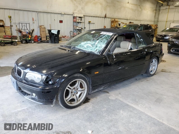 2001 BMW 3 Series 330Ci с VIN WBABS534X1JU81575, выставлен на аукционе Copart как лот 60756745 с пробегом 168 741 миль миль и На запчасти • Non repairable. История ставок и продаж доступна на DreamBid. Изображение 1.