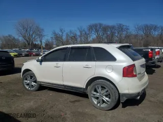 2012 Ford Edge SEL with VIN 2FMDK4JC6CBA51755, listed as a Copart auction lot 48298375 with 223,458 mi miles and Salvage Title. Bid and sale history available at carsss.com. Image 2.