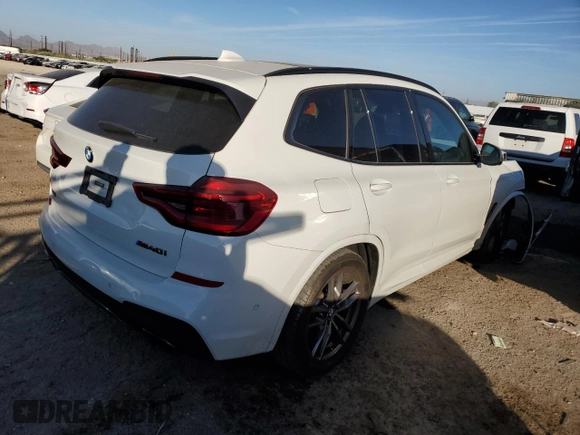 2020 BMW X3 M40i with VIN 5UXTY9C04LLE60336, listed as a Copart auction lot 84766364 with 17,412 mi miles and Salvage Title. Bid and sale history available at DreamBid. Image 3.