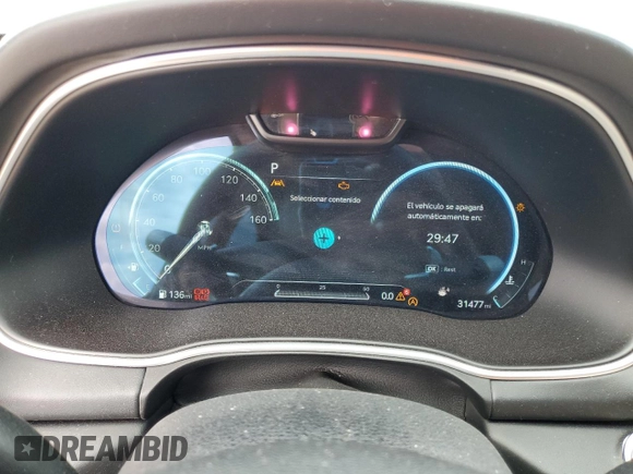 2022 Genesis GV80 with VIN KMUHBDSB2NU101119, listed as a Copart auction lot 45217395 with 31,477 mi miles and Non repairable. Bid and sale history available at DreamBid. Image 9.