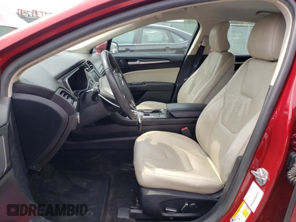 2018 Ford Fusion Titanium with VIN 3FA6P0RU9JR120124, listed as a Copart auction lot 54992384 with 117,170 mi miles and Salvage Title. Bid and sale history available at DreamBid. Image 7.