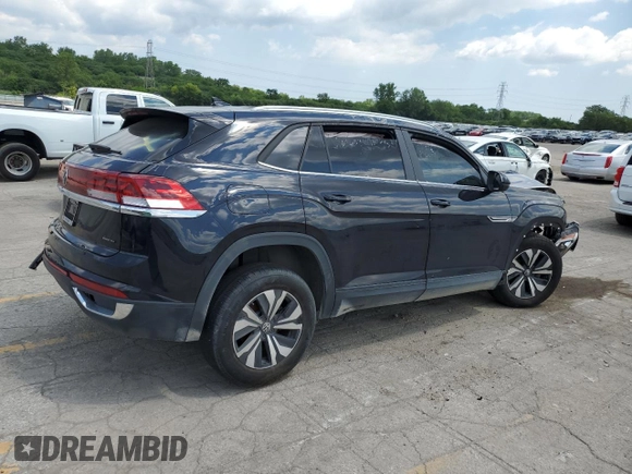 2024 Volkswagen Atlas SE with VIN 1V2LE2CA3RC227966, listed as a Copart auction lot 62483025 with 21,924 mi miles and Clean title. Bid and sale history available at DreamBid. Image 3.