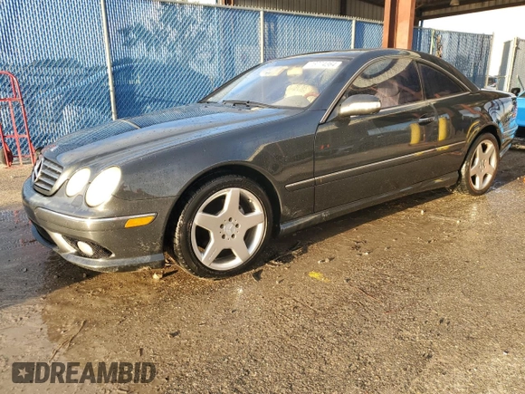 2003 Mercedes-Benz CL 500 z VIN WDBPJ75J53A038309, wystawiony jako Copart lot #73774364 z przebiegiem Nie podano mil oraz Szkoda całkowita • Salvage title. Historia ofert i sprzedaży dostępna na DreamBid. Obrazek 1.