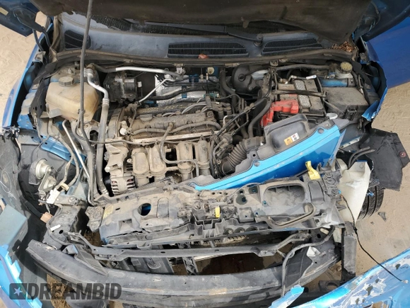 2013 Ford Fiesta SE z VIN 3FADP4EJ7DM216071, wystawiony jako Copart lot #58629155 z przebiegiem 73 407 mil mil oraz Szkoda całkowita • Salvage title. Historia ofert i sprzedaży dostępna na DreamBid. Obrazek 11.