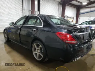 2016 Mercedes-Benz C 300 Luxury with VIN 55SWF4KBXGU151906, listed as a Copart auction lot 55045005 with 69,664 mi miles and Salvage Title. Bid and sale history available at carsss.com. Image 2.