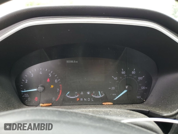 2020 Ford Escape S with VIN 1FMCU9F63LUA19619, listed as a Copart auction lot 57279464 with 85,595 mi miles and Salvage title. Bid and sale history available at DreamBid. Image 9.