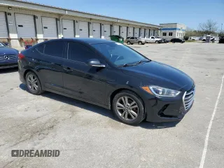 2018 Hyundai Elantra SEL with VIN 5NPD84LF8JH272186, listed as a Copart auction lot 53278855 with 106,941 mi miles and Salvage Title. Bid and sale history available at DreamBid. Image 4.