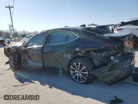 2016 Acura TLX V6 Tech with VIN 19UUB2F55GA008109, listed as a Copart auction lot 42569715 with 0 mi miles and Salvage Title. Bid and sale history available at carsss.com. Image 2.