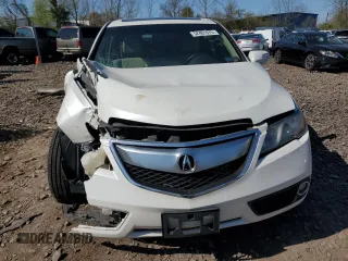 2015 Acura RDX Technology with VIN 5J8TB4H55FL020686, listed as a Copart auction lot 52481975 with 110,865 mi miles and Salvage Title. Bid and sale history available at DreamBid. Image 5.
