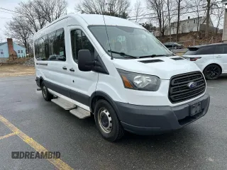 2016 Ford Transit XL with VIN 1FDZX2CM9GKA08637, listed as a Copart auction lot 53083255 with 294,235 mi miles and Clean Title. Bid and sale history available at carsss.com. Image 4.
