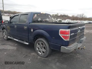 2009 Ford F-150 XL with VIN 1FTPW12V59FA18709, listed as a IAAI auction lot 42053057 with 156,035 mi miles. Bid and sale history available at carsss.com. Image 3.