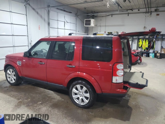 2013 Land Rover LR4 Lux with VIN SALAK2D40DA681485, listed as a Copart auction lot 80766204 with 112,021 mi miles and Salvage title. Bid and sale history available at DreamBid. Image 2.
