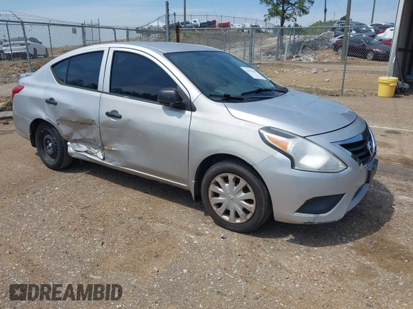 2015 Nissan Versa SV with VIN 3N1CN7AP1FL817785, listed as a IAAI auction lot 41976218 with 153,077 mi miles and . Bid and sale history available at DreamBid. Image 1.
