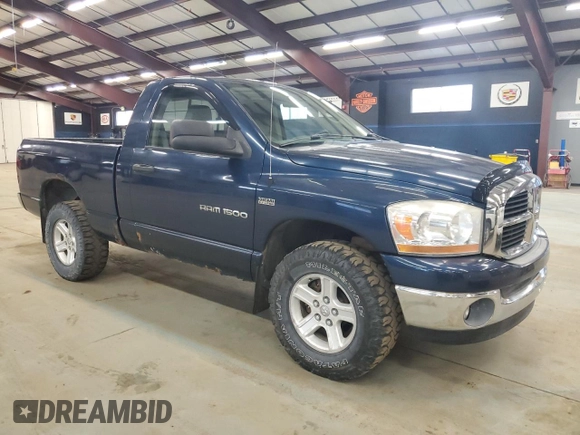 2006 Dodge 1500 SLT with VIN 1D7HU16226J155115, listed as a Copart auction lot 48674435 with 178,008 mi miles and Clean Title. Bid and sale history available at DreamBid. Image 4.