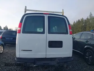 2018 Chevrolet Express Cargo Van with VIN 1GCWGAFG4J1904400, listed as a IAAI auction lot 41754700 with 119,196 mi miles. Bid and sale history available at carsss.com. Image 16.
