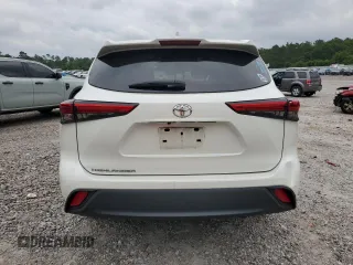 2020 Toyota Highlander L with VIN 5TDCZRAH2LS504191, listed as a Copart auction lot 59492585 with 85,195 mi miles and Salvage title. Bid and sale history available at DreamBid. Image 6.