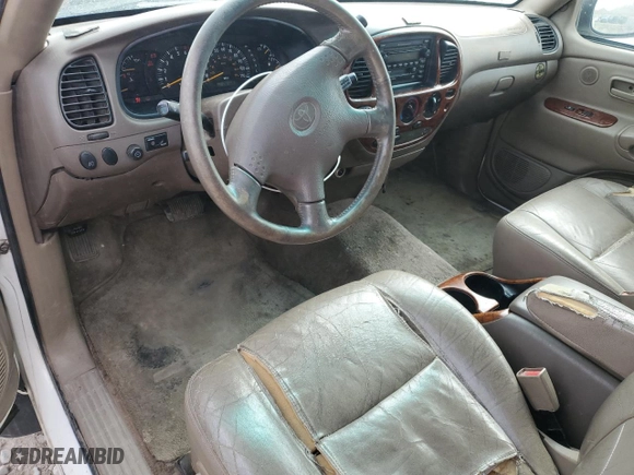 2001 Toyota Tundra Ltd with VIN 5TBBT48151S209603, listed as a Copart auction lot 47633605 with 283,681 mi miles and Clean Title. Bid and sale history available at carsss.com. Image 8.