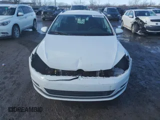 2017 Volkswagen Golf SportWagen S with VIN 3VW017AU9HM528133, listed as a Copart auction lot 46409895 with 134,744 mi miles and Salvage Title. Bid and sale history available at carsss.com. Image 5.