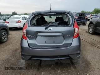 2018 Nissan Note SV with VIN 3N1CE2CP9JL361222, listed as a Copart auction lot 55271605 with Not provided miles and Salvage title. Bid and sale history available at DreamBid. Image 6.