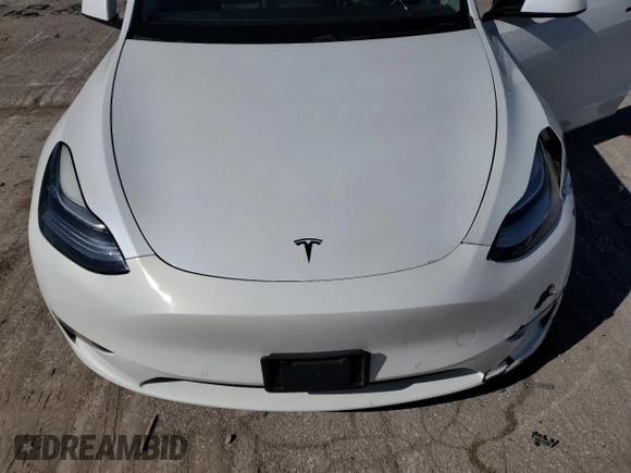2021 Tesla Model Y Long Range with VIN 5YJYGDEE0MF077789, listed as a Copart auction lot 45838495 with 89,268 mi miles and Salvage Title. Bid and sale history available at DreamBid. Image 11.
