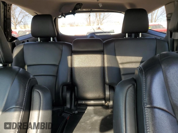 2018 Honda Pilot EX-L with VIN 5FNYF6H59JB003468, listed as a Copart auction lot 48523495 with 105,808 mi miles and Salvage Title. Bid and sale history available at carsss.com. Image 10.