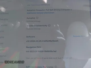 2024 Tesla Model Y z VIN 7SAYGDED4RF161518, wystawiony jako IAAI lot #41682252 z przebiegiem 6 844 mil mil oraz . Historia ofert i sprzedaży dostępna na DreamBid. Obrazek 19.