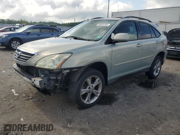 2006 Lexus RX 400h z VIN JTJHW31U460010931, wystawiony jako Copart lot #59483765 z przebiegiem 229 661 mil mil oraz Szkoda całkowita • Salvage title. Historia ofert i sprzedaży dostępna na DreamBid. Obrazek 1.