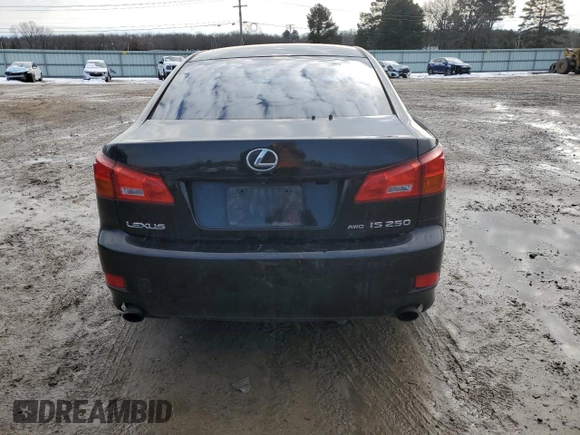 2006 Lexus IS 250 z VIN JTHCK262462003894, wystawiony jako Copart lot #54122785 z przebiegiem 219 898 mil mil oraz Szkoda całkowita • Salvage title. Historia ofert i sprzedaży dostępna na DreamBid. Obrazek 6.